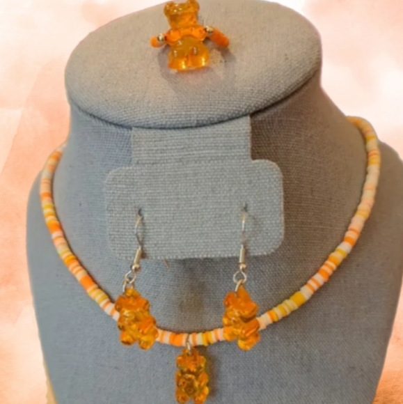 🐻🧡jewelry set🧡🐻 - Picture 7 of 8